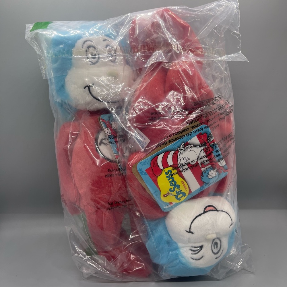 Thing 1 Thing 2 Stuffed Characters